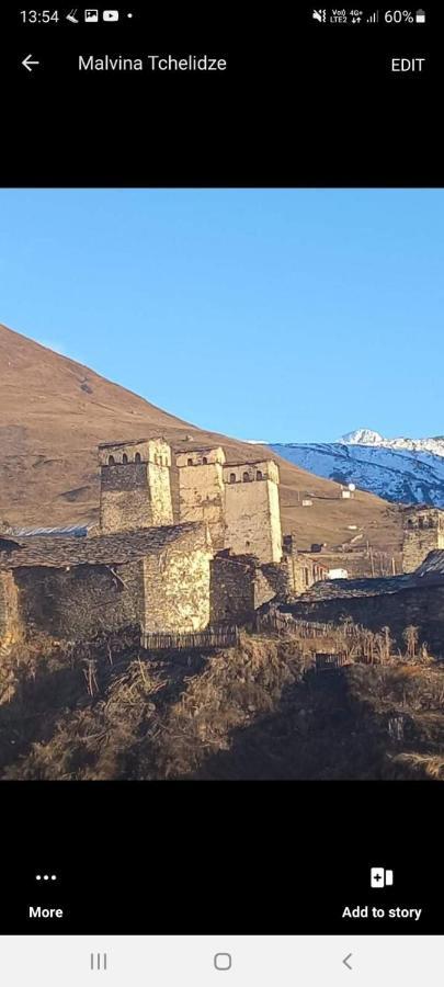 Ushguli Hotel Riho Zewnętrze zdjęcie