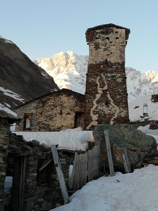 Ushguli Hotel Riho Zewnętrze zdjęcie